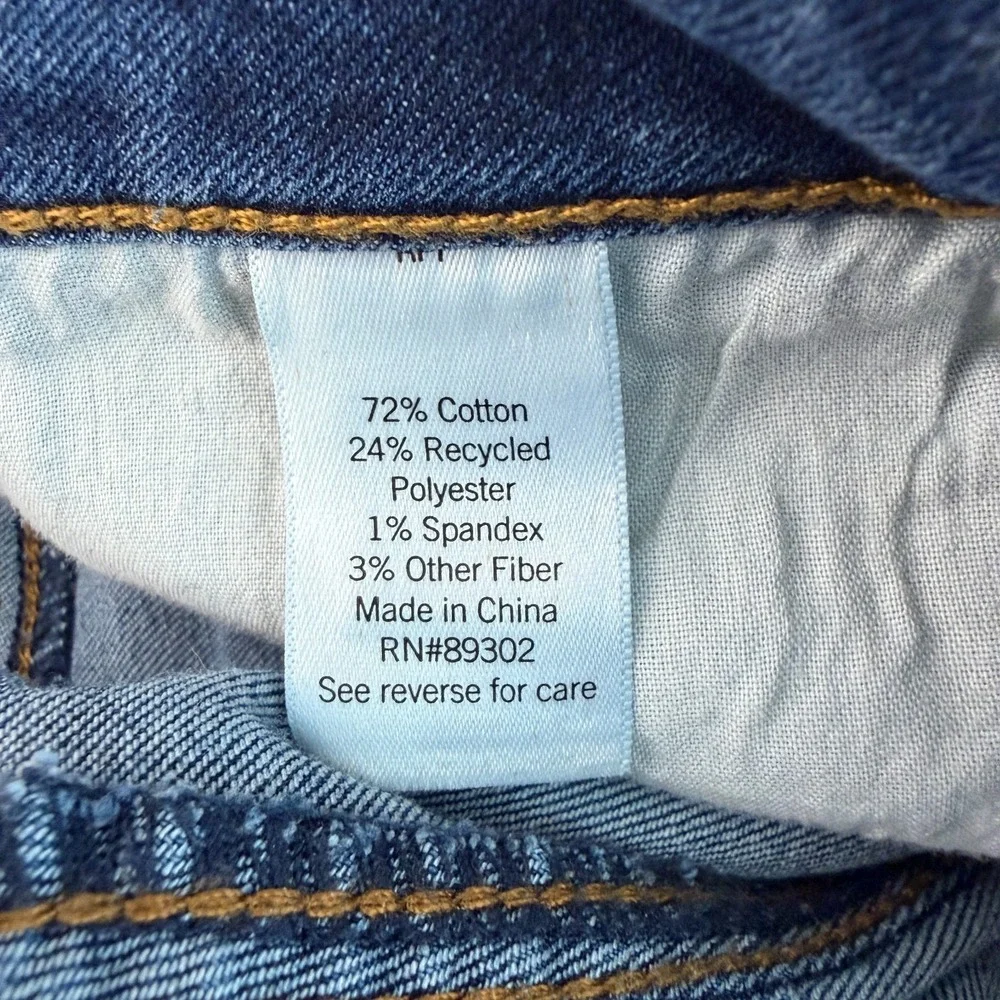 SO Goods For Life Bootcut Jeans Women's 5/27W (28x31)Blue Denim Low-Rise Stretch
